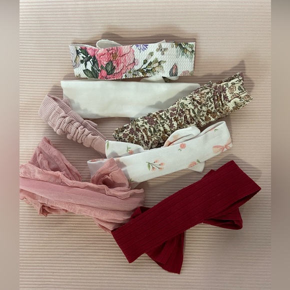 Assorted Colorful Baby Headbands Set - Picture 2 of 2